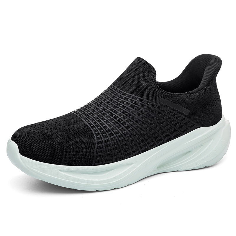 Damen Slip-On Laufschuhe mit hochwertigem atmungsaktivem Mesh-EB