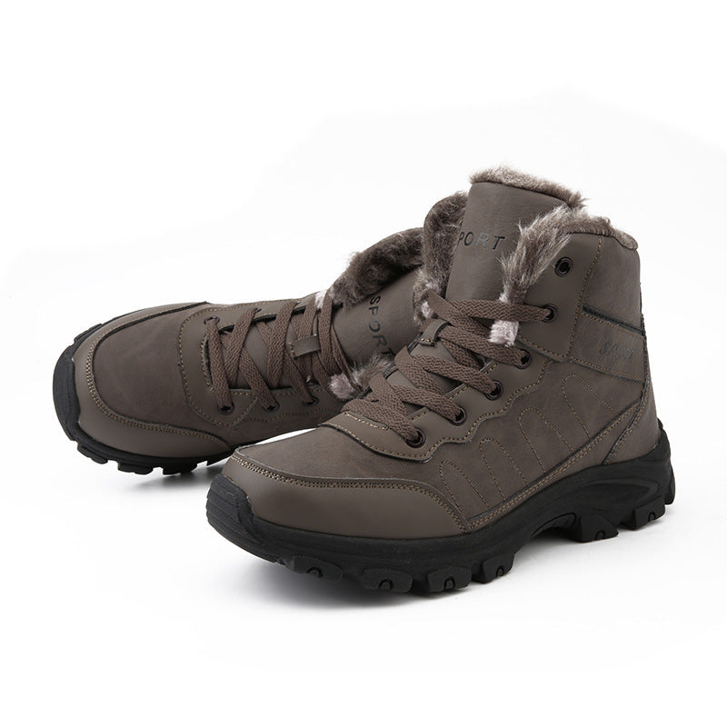 Damen Outdoor-Winterstiefel mit isolierendem Futter und rutschfester Sohle EB