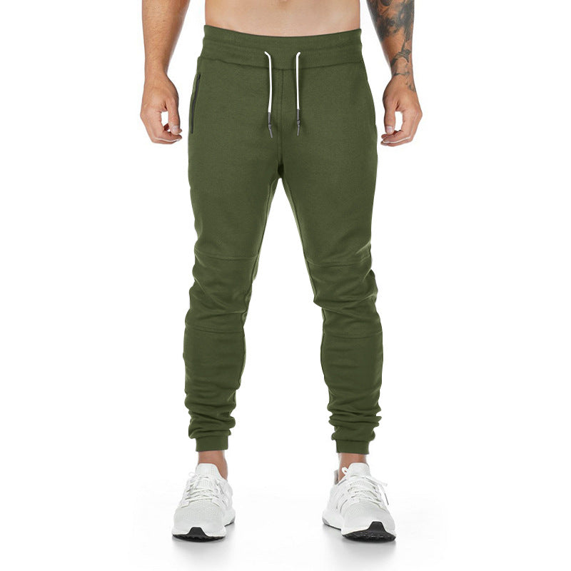 Herren Tapered-Sweat-Jogger mit Knie‑Paneel, verdeckten Reißverschlusstaschen & Komfortbund EB