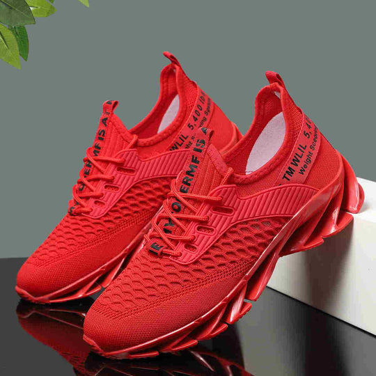 Damen Sportliche High-Performance Sneakers mit auffälligem Sohlenprofil EB