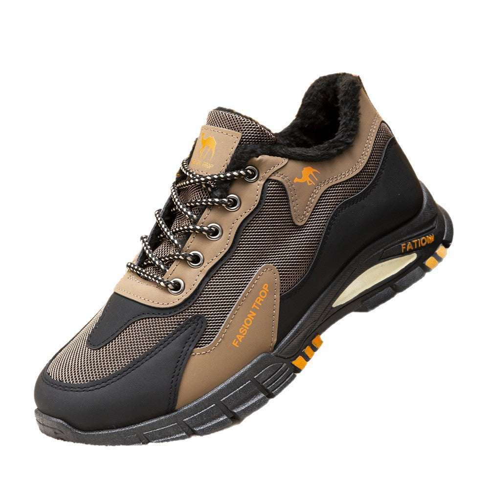 Herren Sportliche Freizeitsneaker mit atmungsaktiver Mesh-Oberfläche und rutschfester Sohle EB