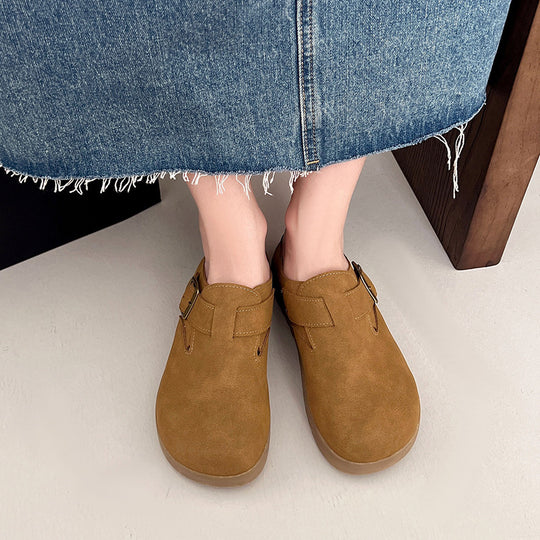 Damen Clogs mit verstellbarem Riemen und komfortabler Innensohle EB