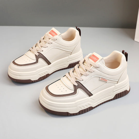 Damen Sportliche Sneakers mit verstärktem Sohlenprofil und atmungsaktiver Obermaterialstruktur EB