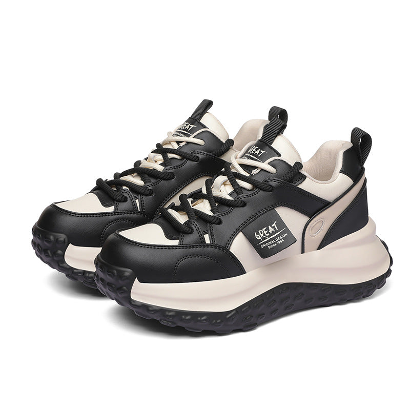 Damen Sportliche Chunky Sneakers mit dämpfender Sohle und rutschfestem Profil EB