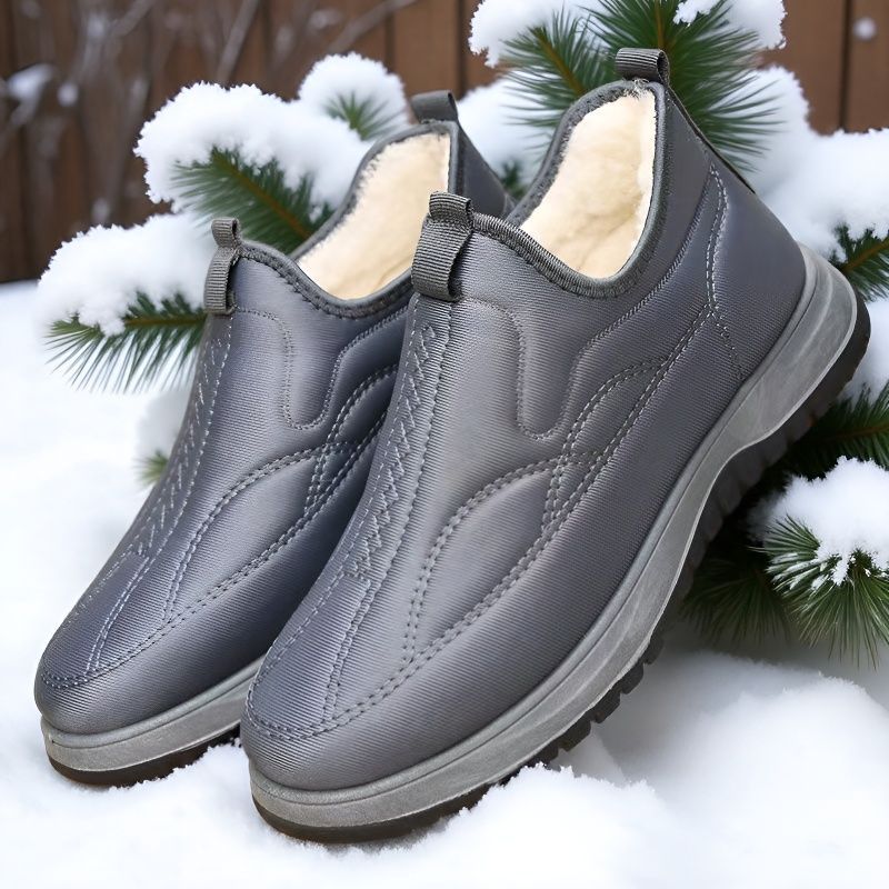 Damen Gefütterte Winter-Sneakers mit rutschfester Sohle und atmungsaktivem Obermaterial EB