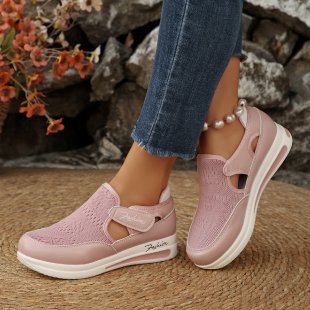 Damen Komfortable Slip-On Sneakers EB