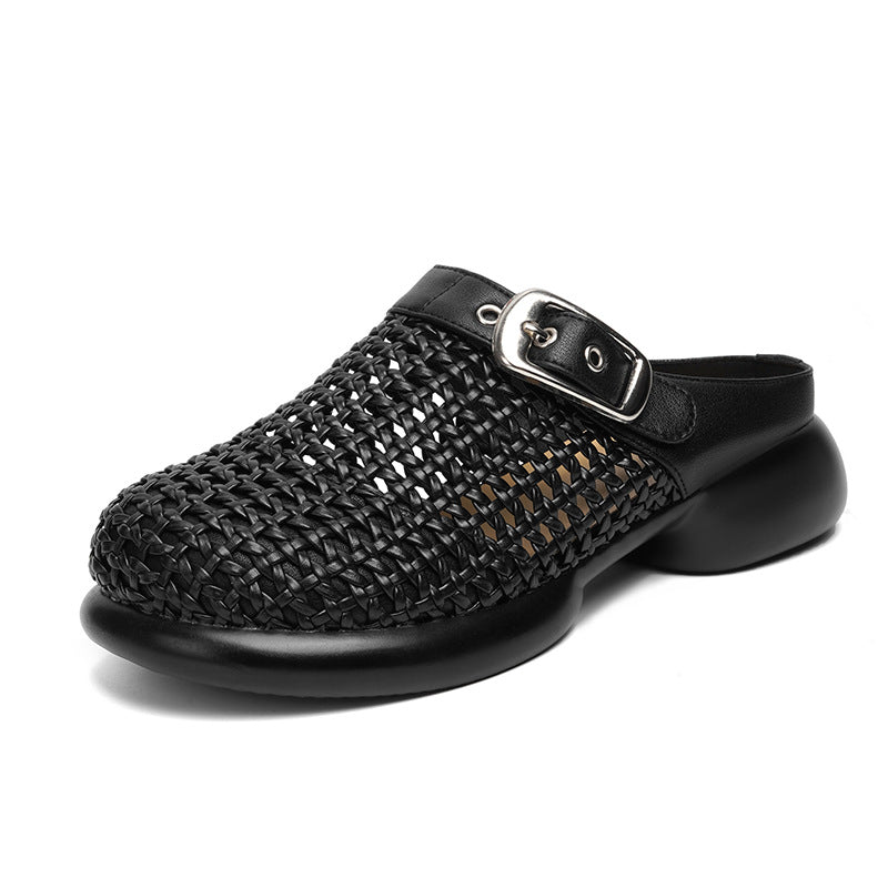Damen Komfortable Clogs mit modischem Strukturdesign EB