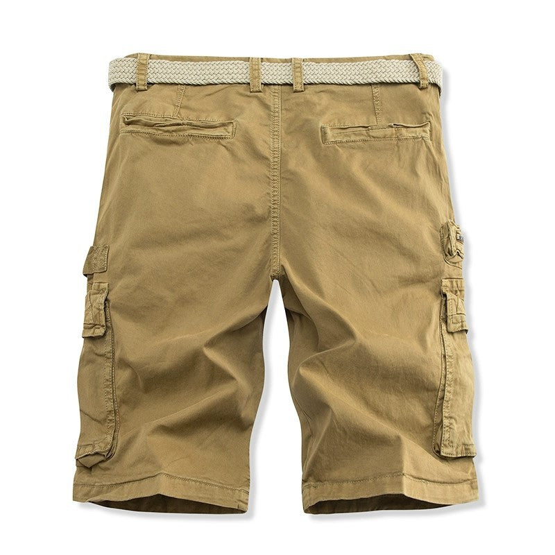 Herren Robuste Multi-Taschen Cargo-Shorts EB