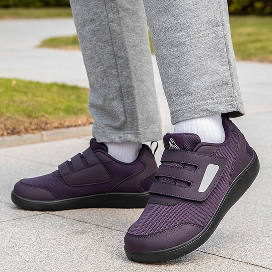 Damen Sneaker mit Klettverschluss und atmungsaktiver Mesh-Oberfläche EB