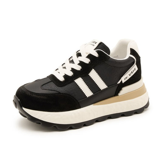 Damen Trendige Lifestyle-Sneaker mit gepolsterter Sohle und strukturiertem Obermaterial EB