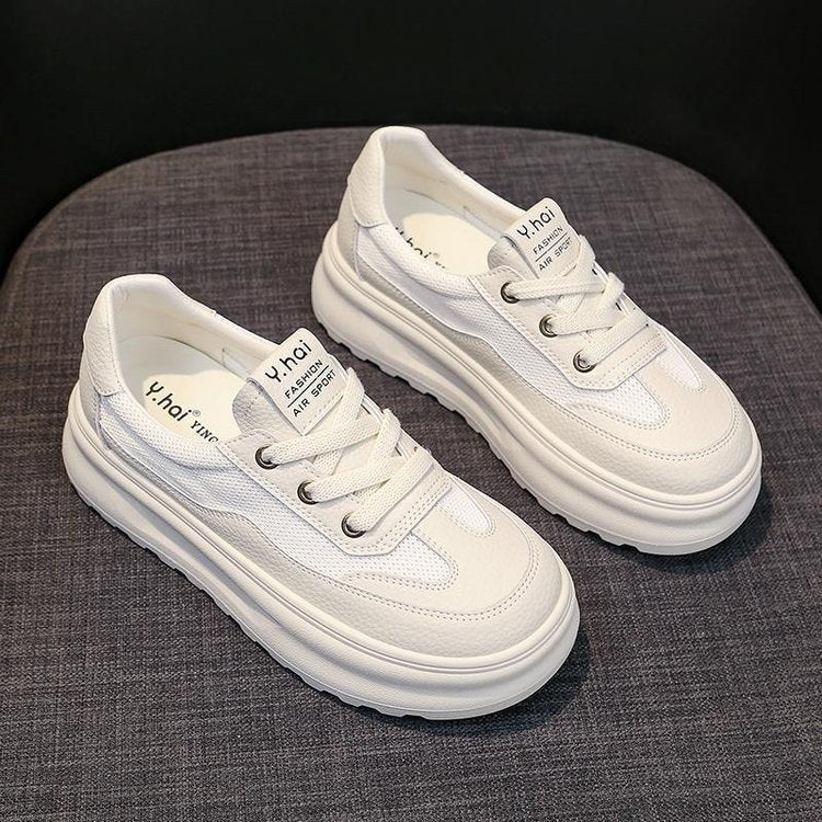 Damen Modische Sneaker mit dickem Sohlenprofil EB