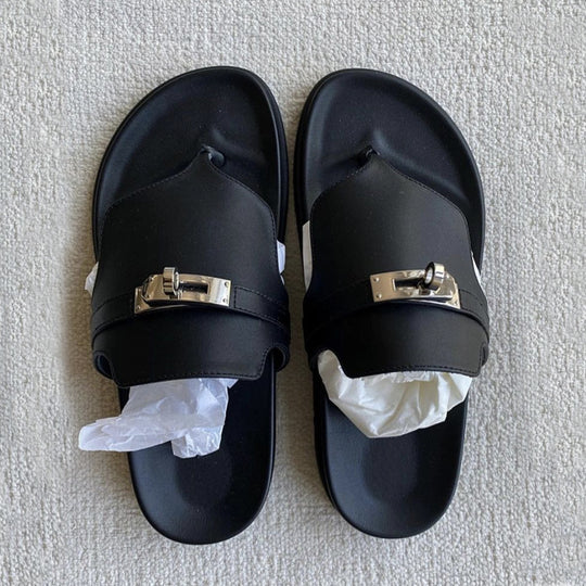 Damen Riemensandalen mit elegante Schnallenapplikation EB