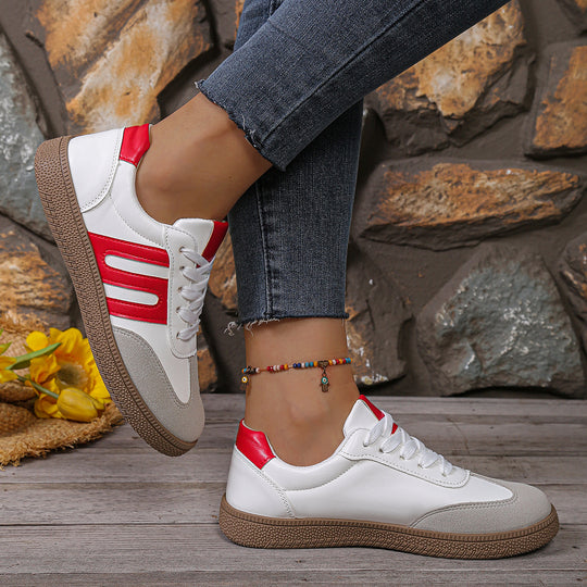 Damen Freizeit-Sneaker mit atmungsaktiver Mesh-Oberfläche und rutschfester Laufsohle EB