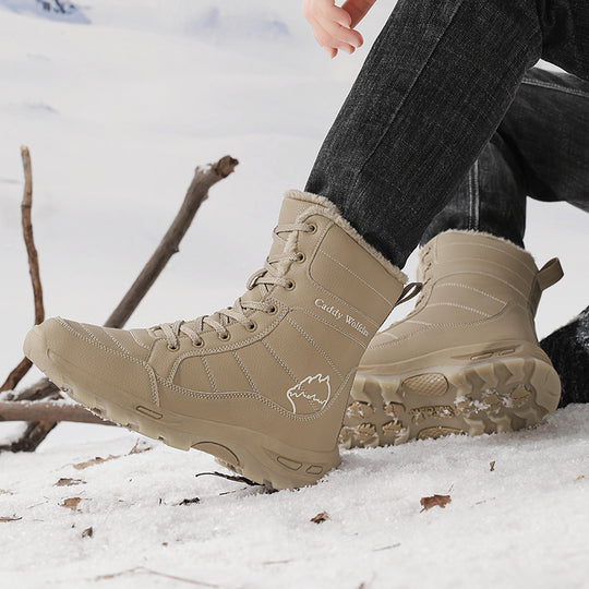 Damen Thermo-Winterstiefel mit isoliertem Futter und rutschfester Sohle EB