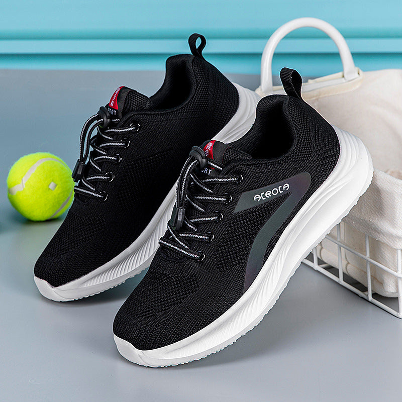 Damen Sportliche Trainingsschuhe mit atmungsaktivem Obermaterial und dämpfender Sohle EB