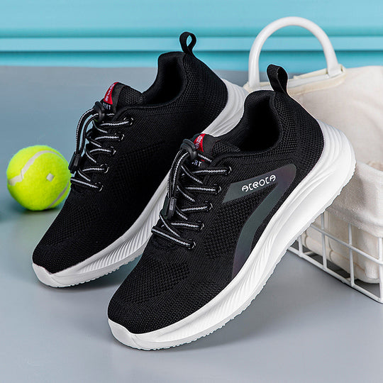 Damen Sportliche Trainingsschuhe mit atmungsaktivem Obermaterial und dämpfender Sohle EB