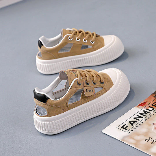 Damen Sportliche Sneaker mit luftiger Sohle von EB