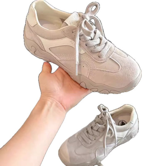 Damen modische Sneaker mit atmungsaktivem Obermaterial und bequemer Dämpfung EB
