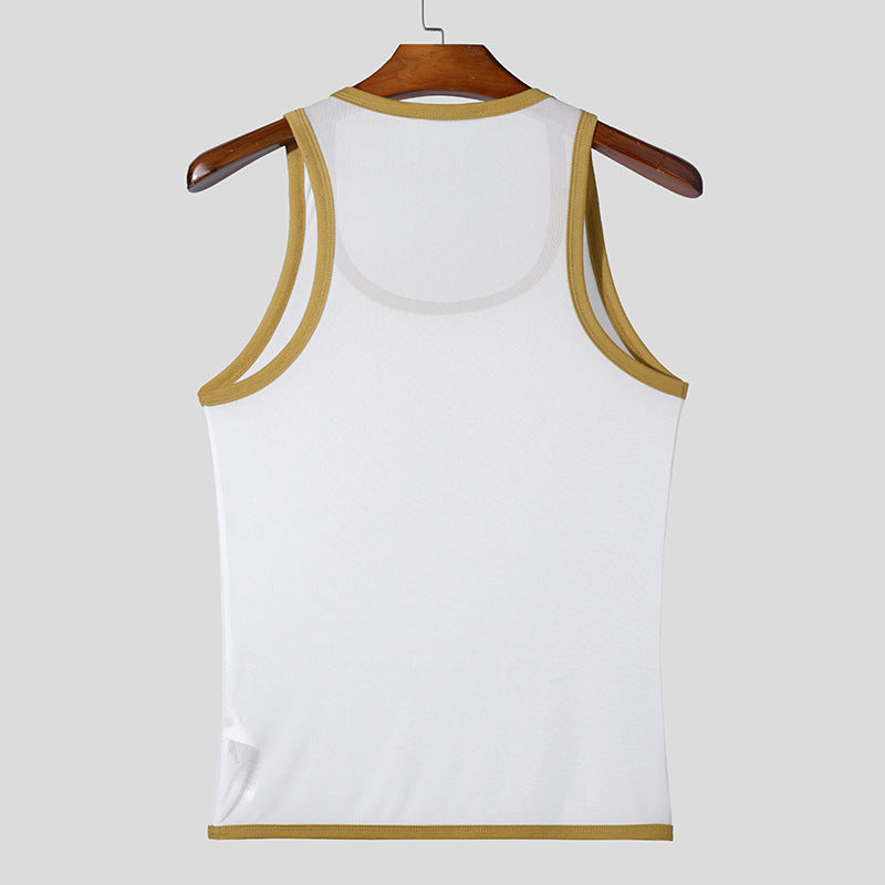 Unisex Sportliches Tanktop mit atmungsaktivem Material und Racerback-Design EB