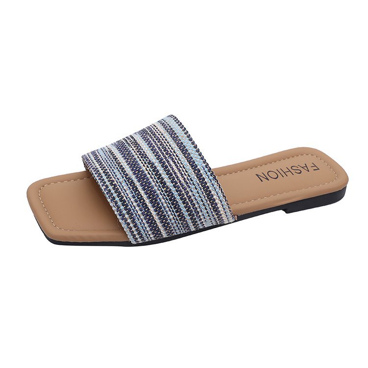 Damen elegante und komfortable Riemchen-Pantoletten EB