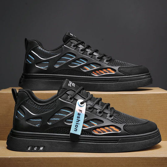 Damen Sportliche Lauf-Sneaker mit atmungsaktiven Mesh-Einsätzen und flexibler Sohle EB