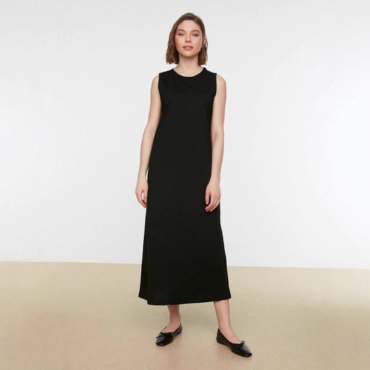Damen Maxikleid aus weichem und leichtem Jersey EB