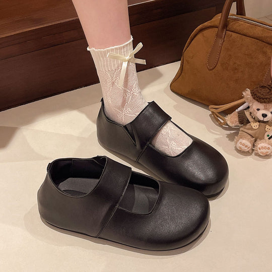 Damen Bequeme und ergonomische Hausschuhe mit breitem Riemen EB