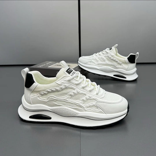 Damen Sportliche Dämpfungssneakers mit atmungsaktiver Mesh-Oberfläche EB