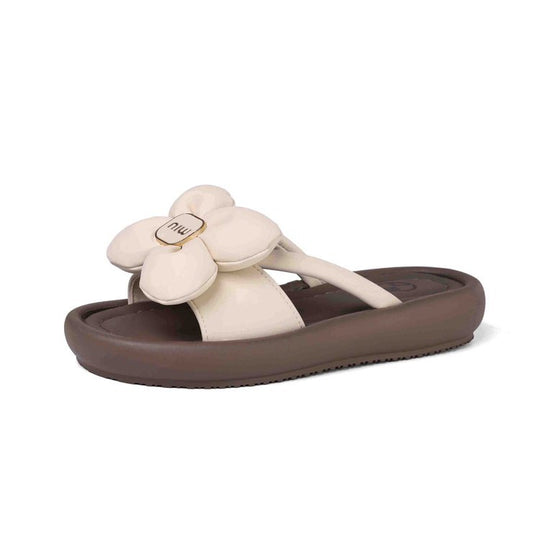 Damen Sandalen mit floralem Design und bequemer Sohle EB