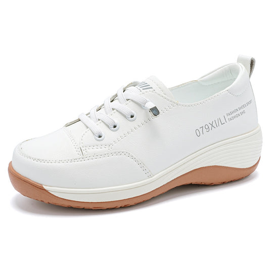 Damen Bequeme Freizeit-Sneaker mit stoßdämpfender Sohle EB