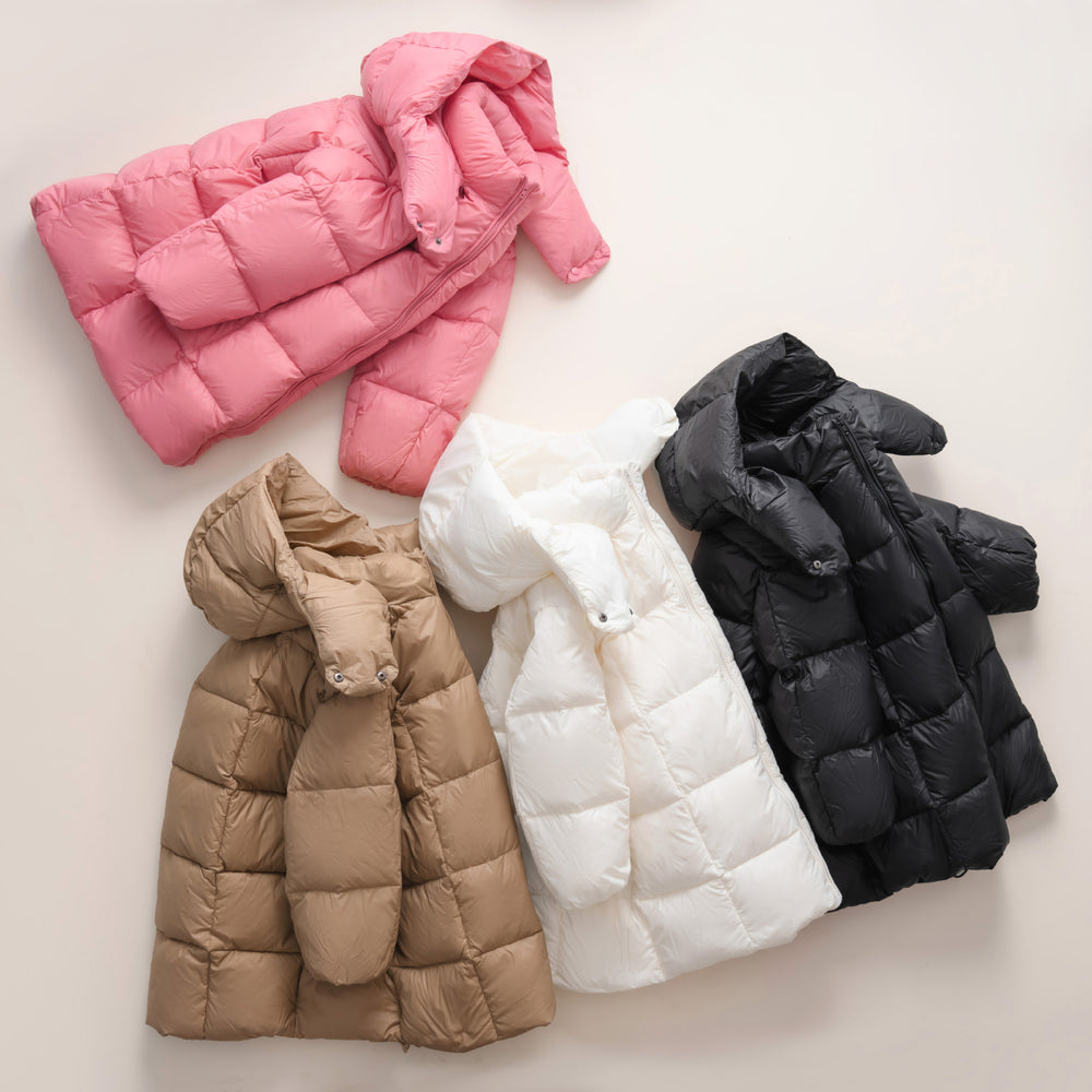 Damen Daunenjacke mit oversized Schnitt EB