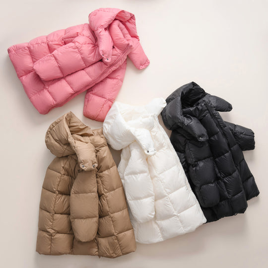 Damen Daunenjacke mit oversized Schnitt EB
