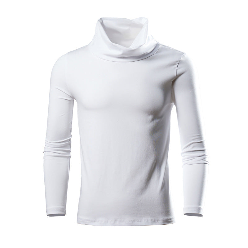 Damen elegante Rollkragen-Tunika mit langem Arm EB