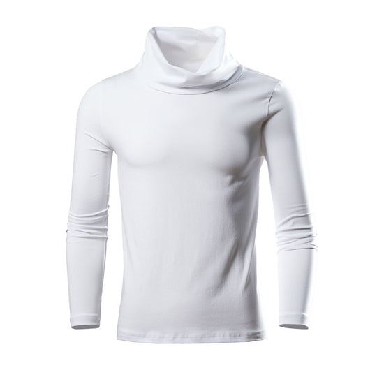 Damen elegante Rollkragen-Tunika mit langem Arm EB