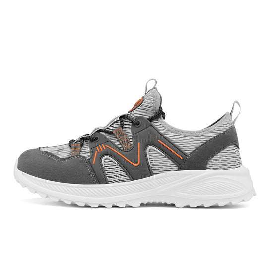 Damen Sportliche Leichtgewicht Sneakers mit atmungsaktiver Oberflächenstruktur EB