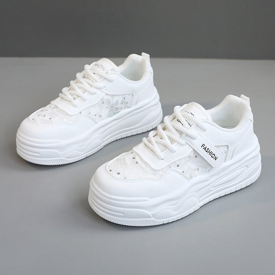 Damen modische Sneaker mit innovativer Netzstruktur und komfortabler Dämpfung EB