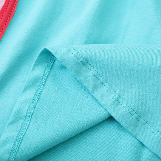 Mädchen Tüllkleid mit verspieltem Regenbogen-Motiv EB