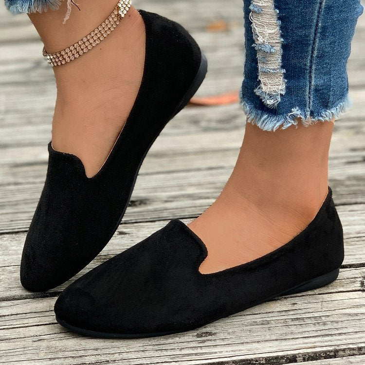 Damen Slipper mit elegantem Schnitt und bequemer Sohle EB