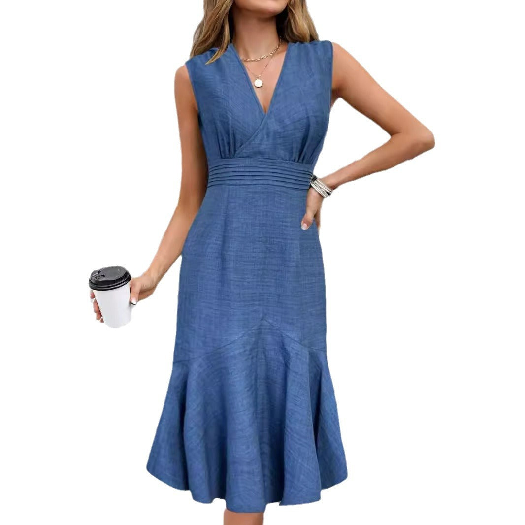 Damen A-Linien Abendkleid EB