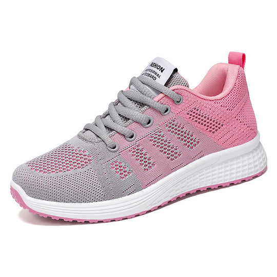 Damen nan atmungsaktiver Strick-Sneaker mit elastischem Sockenfit und dämpfender Komfortsohle EB