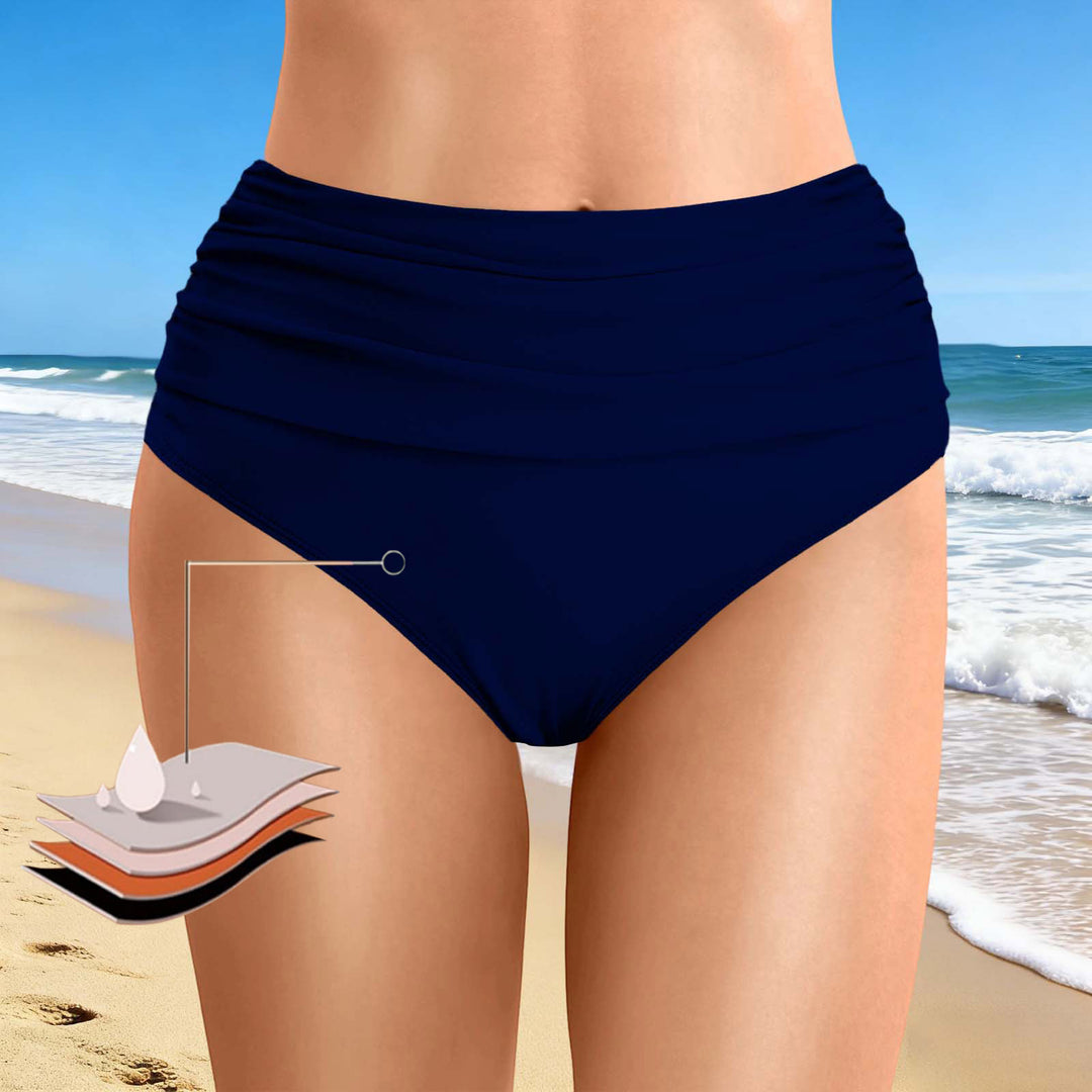 Damen Hochtailliertes Bikini-Höschen mit schmeichelndem Design EB