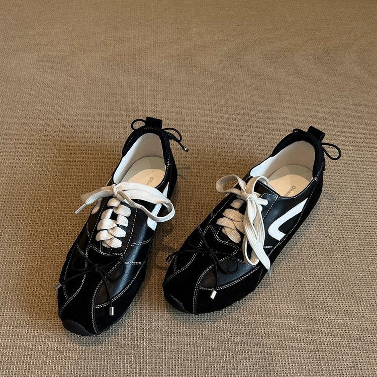Damen modische Laufsohlen Sneaker mit innovativem Schnürsystem und atmungsaktiver Oberfläche EB