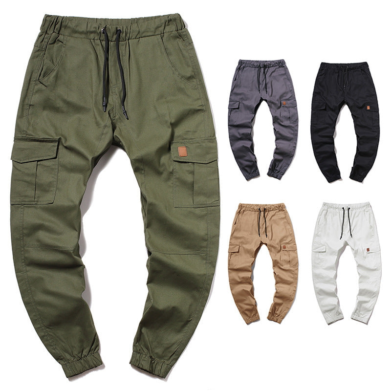 Herren Cargo-Hose mit elastischem Bund und praktischen Taschen EB