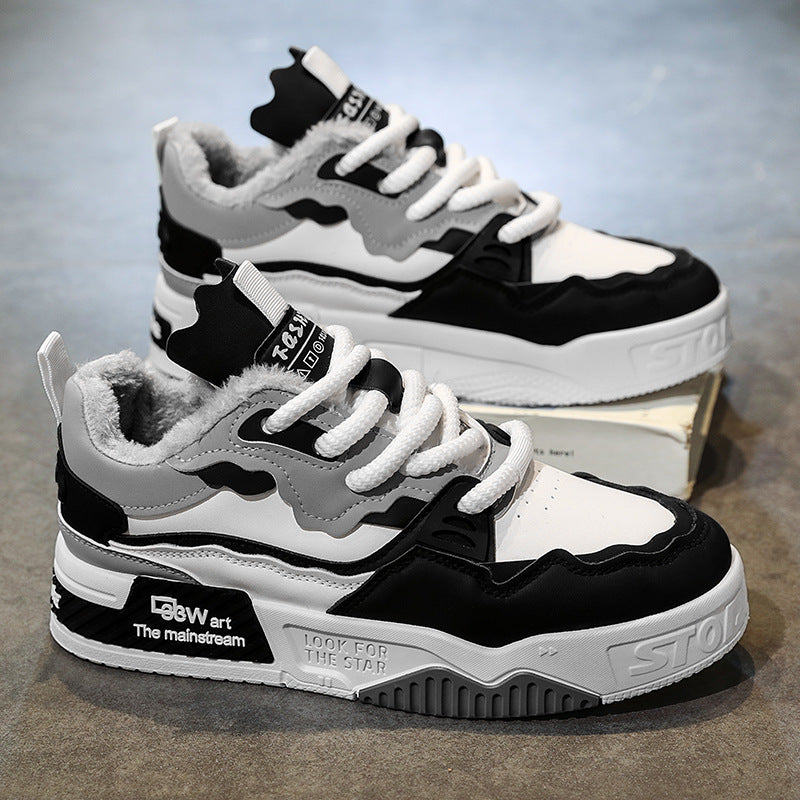 Damen Komfortable Sneaker mit warmem Innenfutter und rutschfester Sohle EB