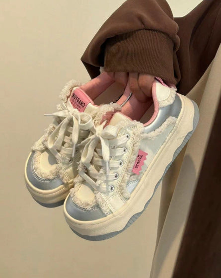 Damen Sneaker mit kuscheligem Innenfutter und rutschfester Sohle EB