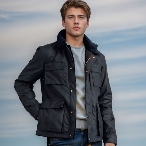 Herren robuste Outdoor-Jacke EB