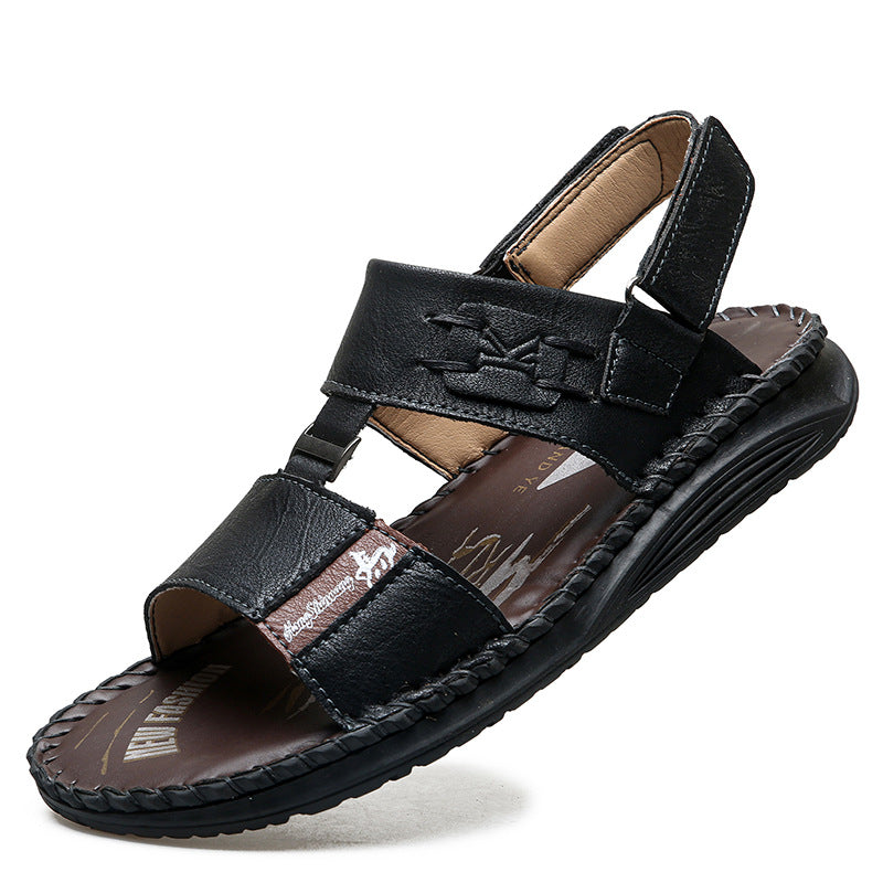 Herren Komfortable und atmungsaktive Sandalen mit verstellbarem Riemensystem EB