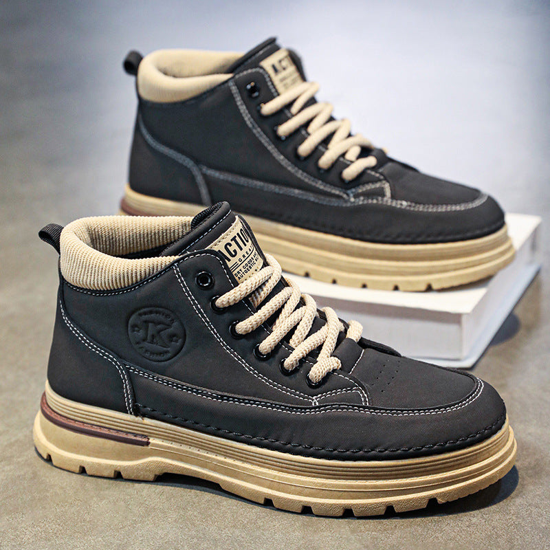 Damen High-Top Sneaker mit komfortabler Polsterung und strapazierfähigem Obermaterial EB