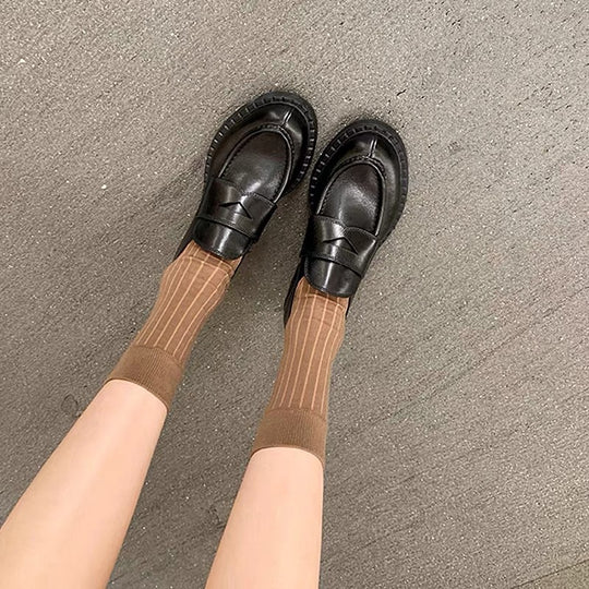 Damen Elegante Lederschuhe EB