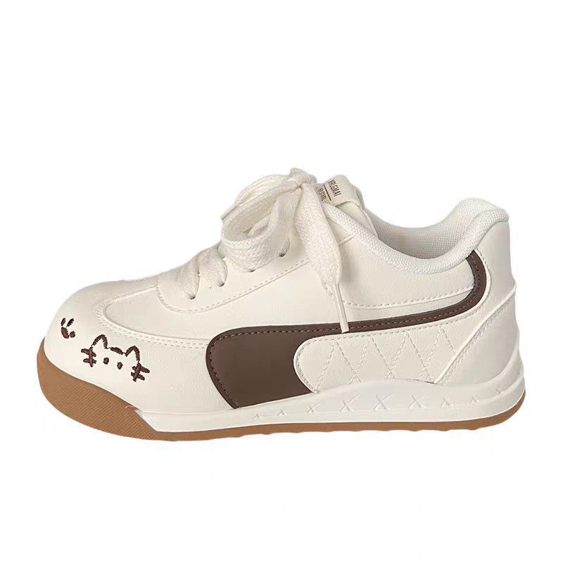 Damen Komfortable Freizeit-Sneaker mit verspielten Tiermotiven EB